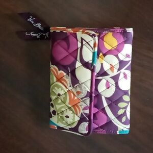 Vera Bradley Plum Crazy Wallet